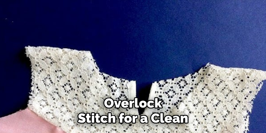 Overlock Stitch for a Clean