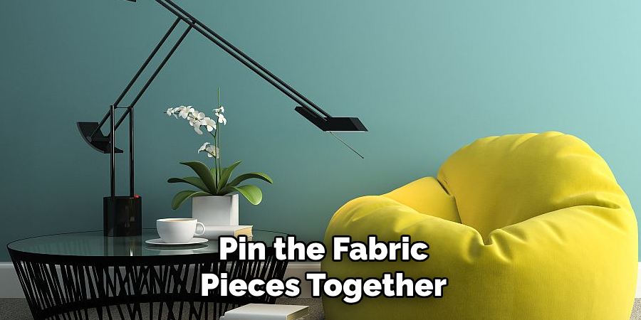 Pin the Fabric Pieces Together