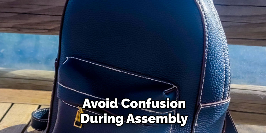 Avoid Confusion During Assembly