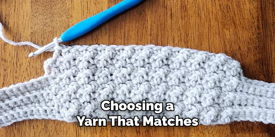 Choosing a Yarn That Matches