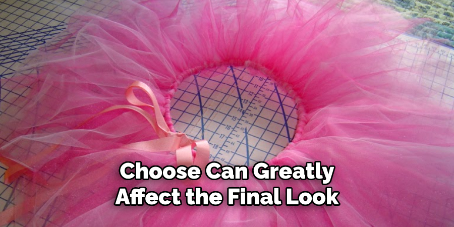 Choose Can Greatly Affect the Final Look