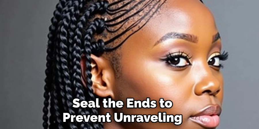 Seal the Ends to
Prevent Unraveling