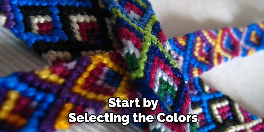Start by Selecting the Colors