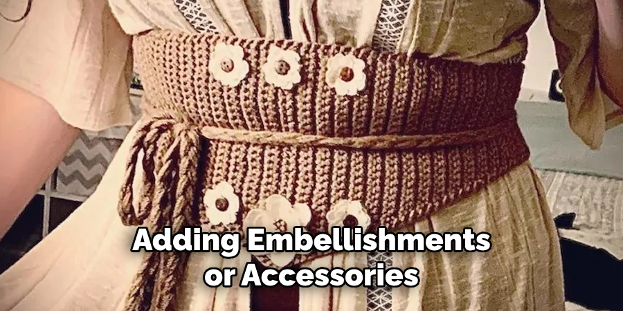 Adding Embellishments or Accessories