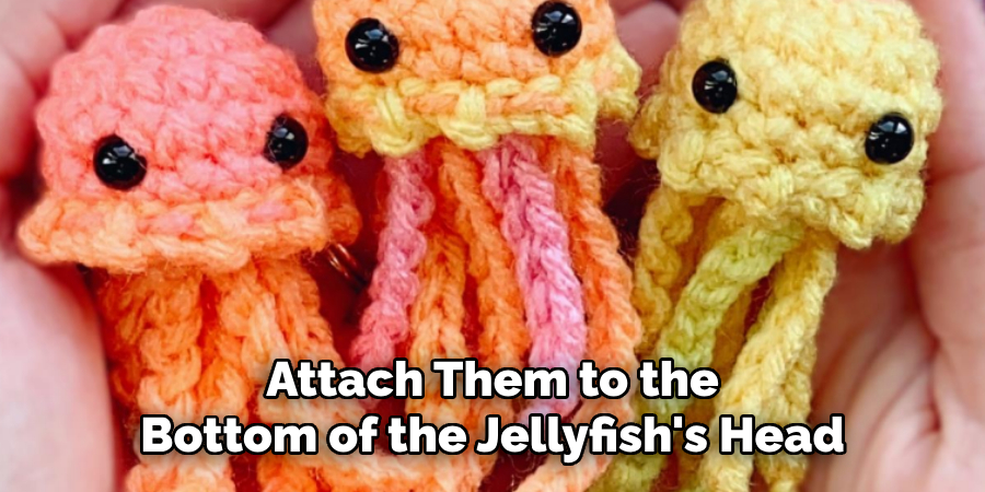 Attach Them to the Bottom of the Jellyfish's Head