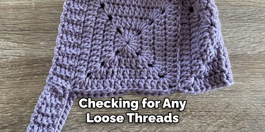 Checking for Any Loose Threads