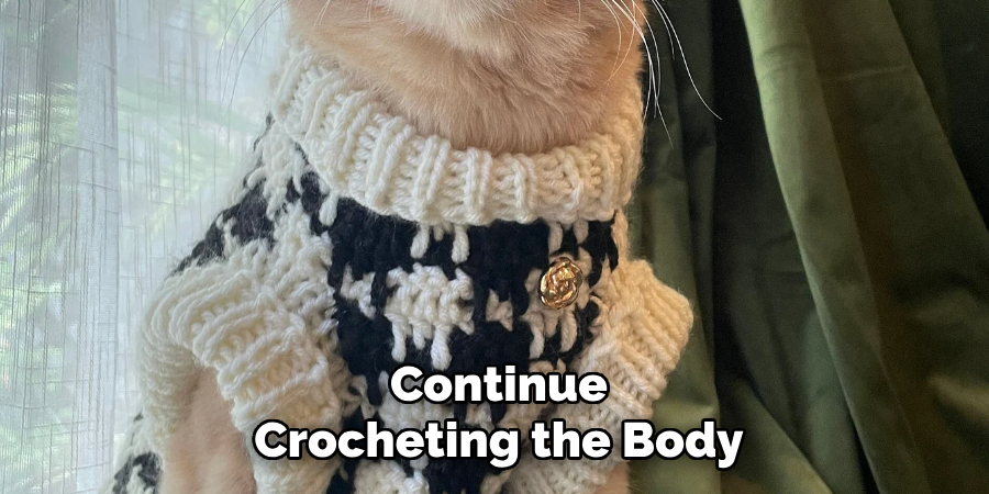 Continue Crocheting the Body