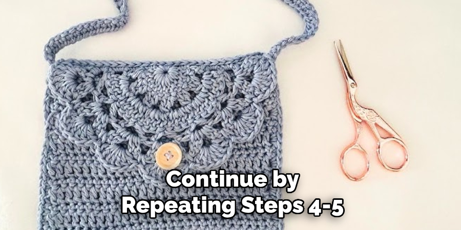 Continue by Repeating Steps 4-5