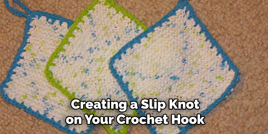 Creating a Slip Knot on Your Crochet Hook