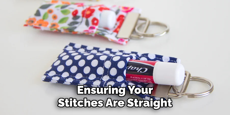 Ensuring Your Stitches Are Straight