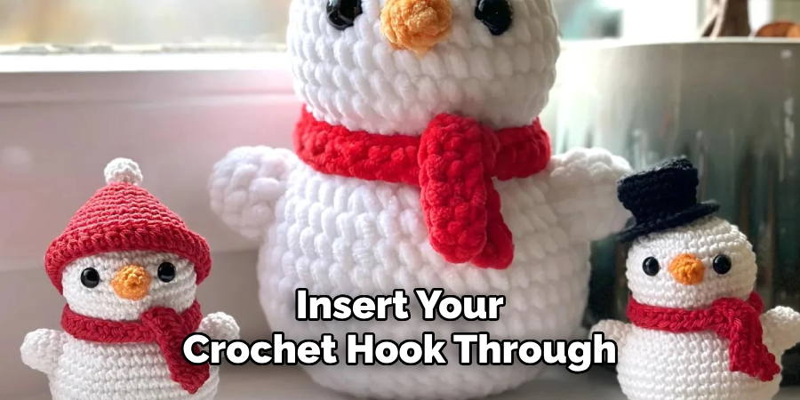Insert Your Crochet Hook Through