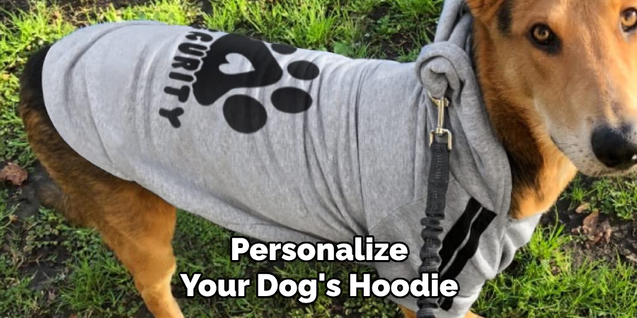 Personalize Your Dog's Hoodie