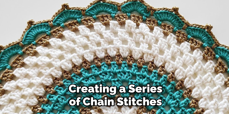 Creating a Series of Chain Stitches