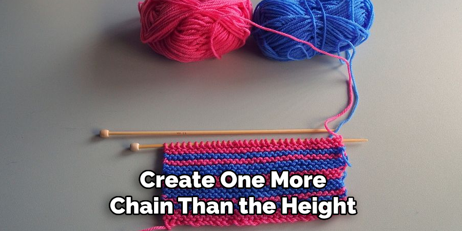 Create One More Chain Than the Height