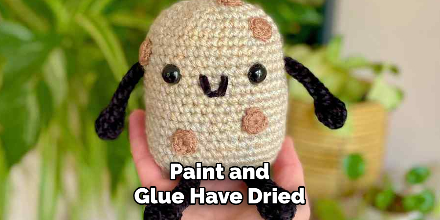 Paint and Glue Have Dried