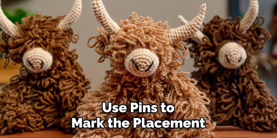 Use Pins to Mark the Placement