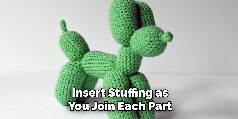 Insert Stuffing as You Join Each Part