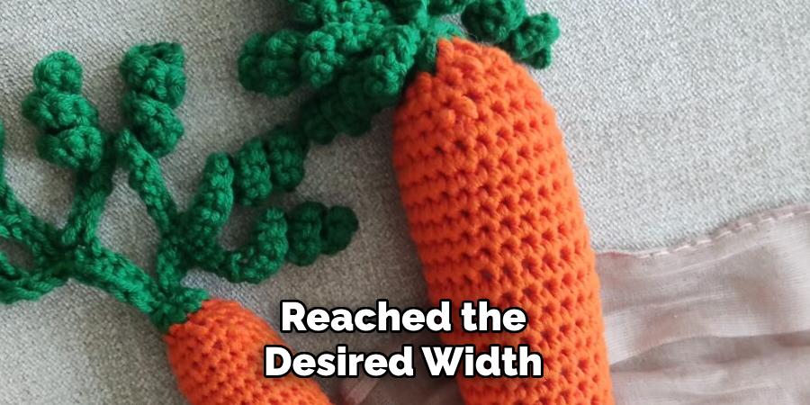 Reached the Desired Width