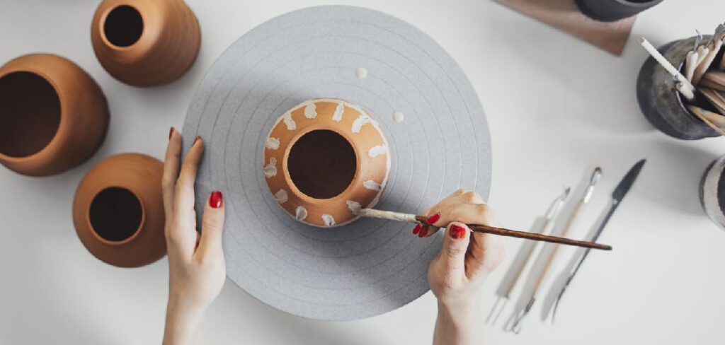 How to Paint Clay Pottery