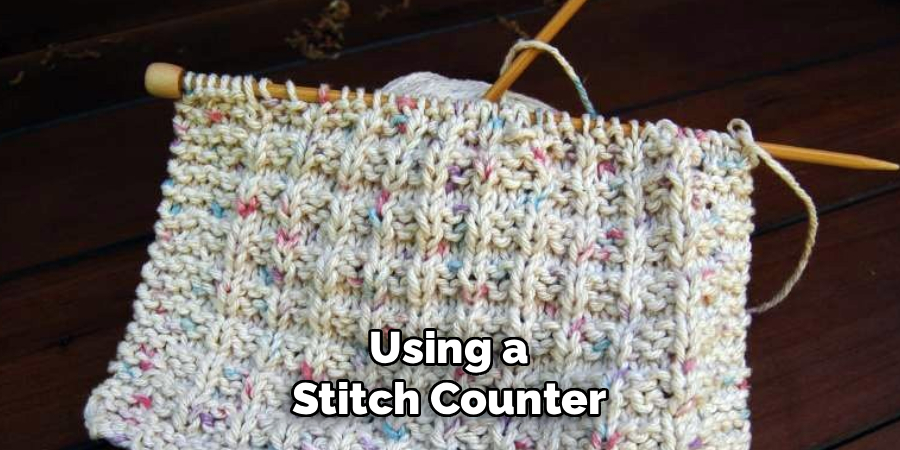Using a Stitch Counter