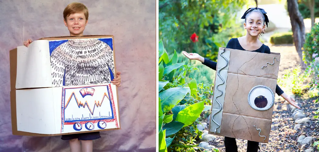 How to Make a Book Costume Out of Cardboard