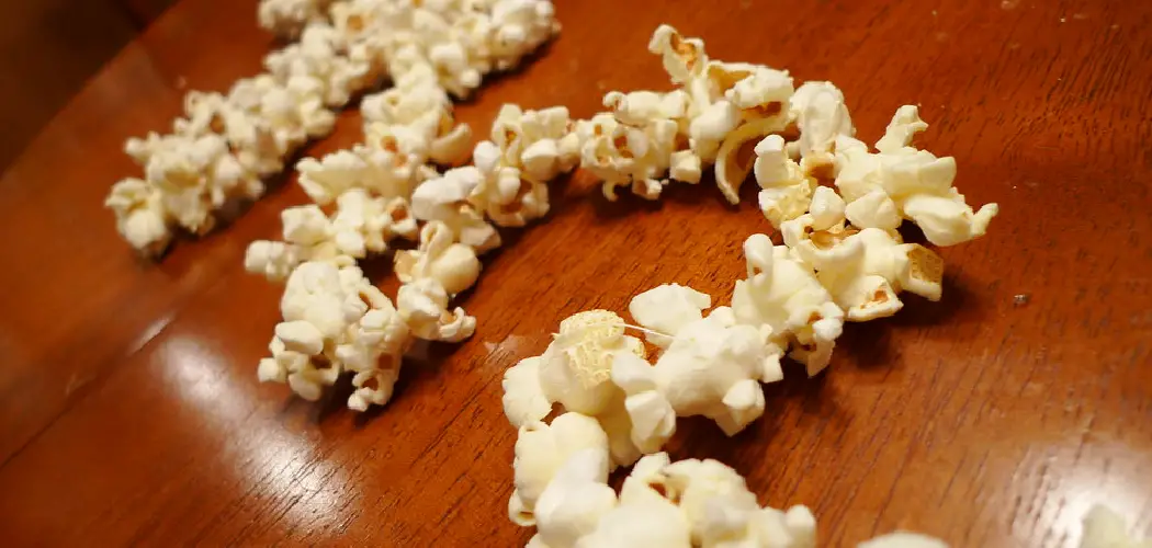 How to Make a Popcorn String