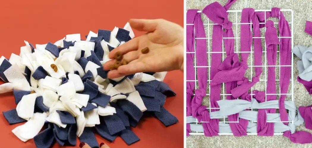 How to Make a Snuffle Mat Without Rubber Mat