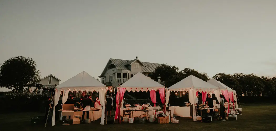 Decorate Party Tent