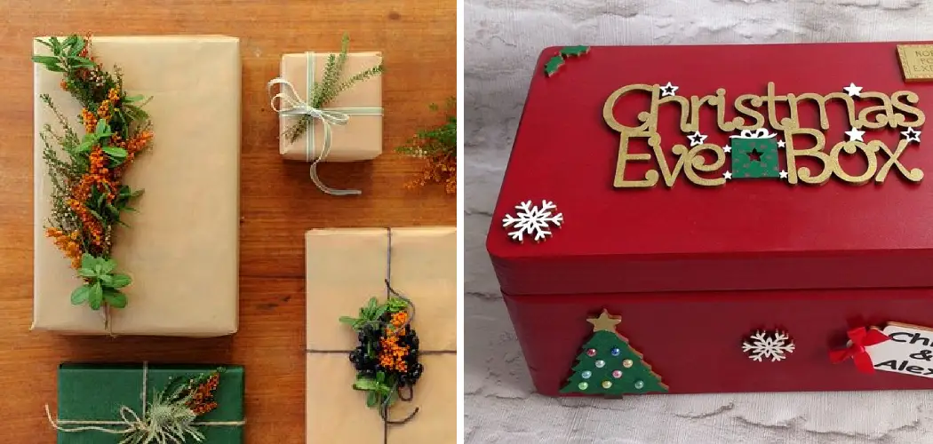How to Decorate a Box for Christmas