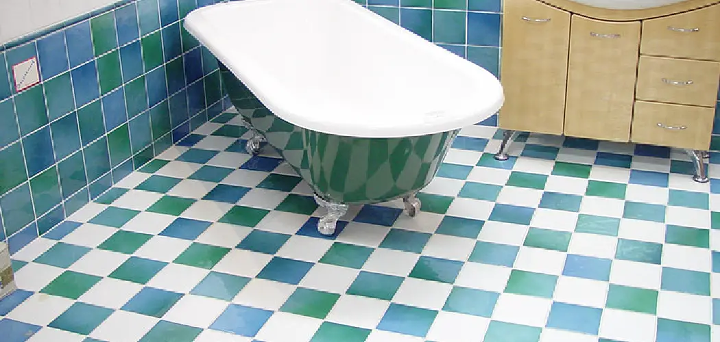 How to Paint Floor Tile in Bathroom