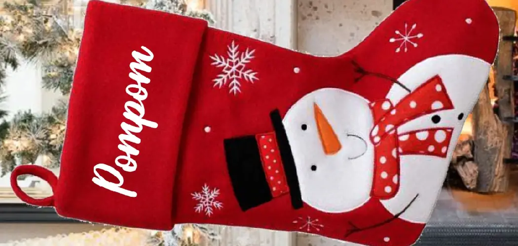 How to Embroider Stockings