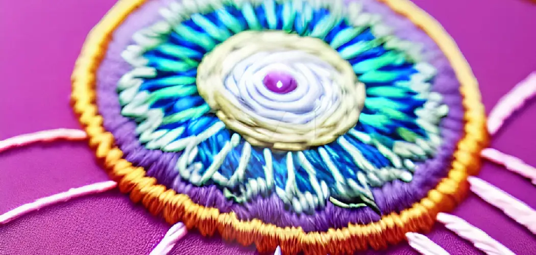How to Fill in Embroidery