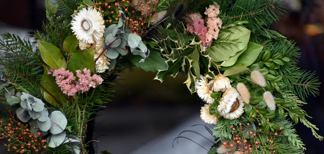 How to Make Artificial Flower Wreath