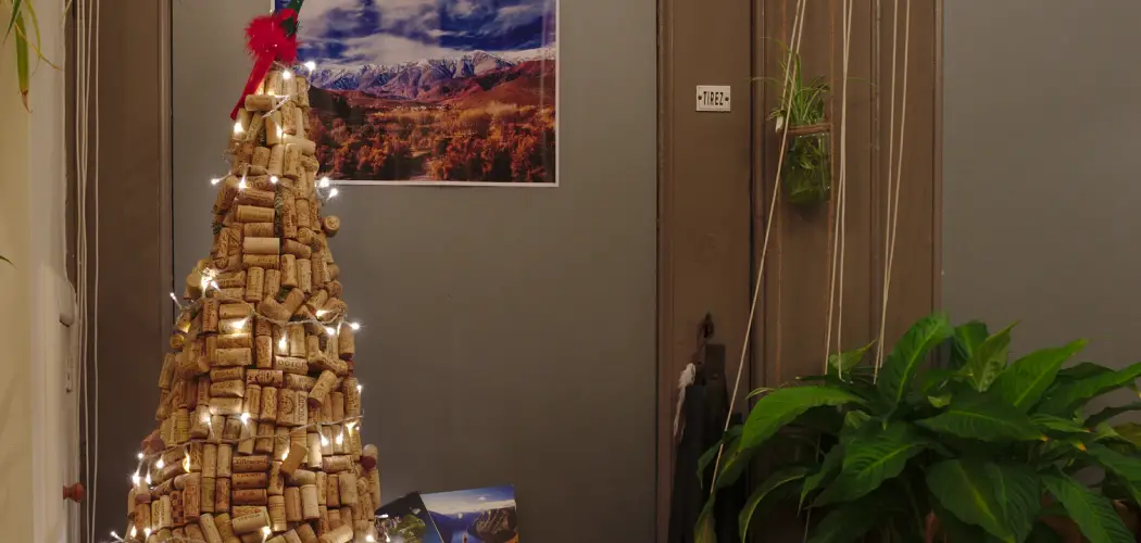 How to Make Wine Cork Christmas Trees