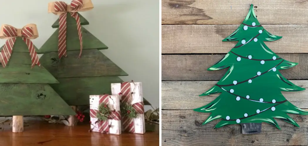 How to Paint a Christmas Tree on Wood