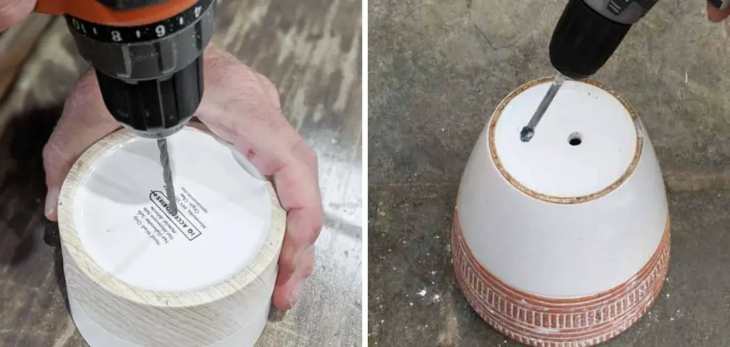 How to Plug a Hole in a Ceramic Pot