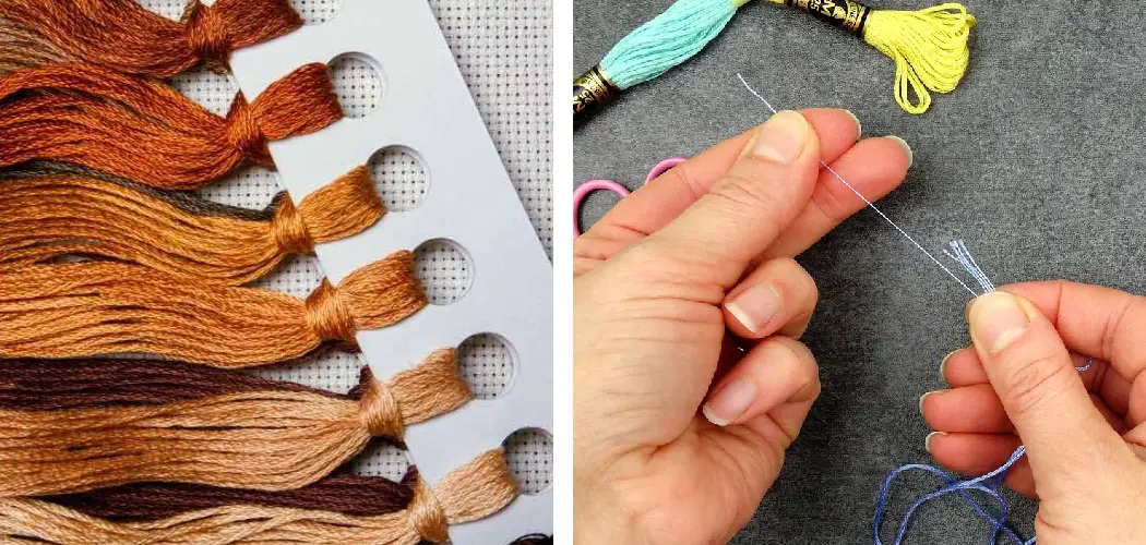 How to Separate Embroidery Floss