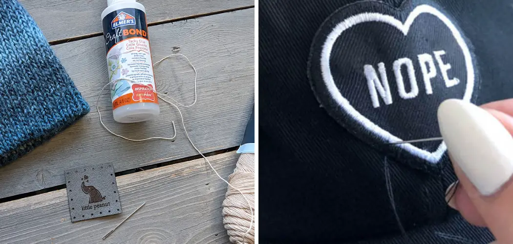 How to Sew a Patch on a Beanie