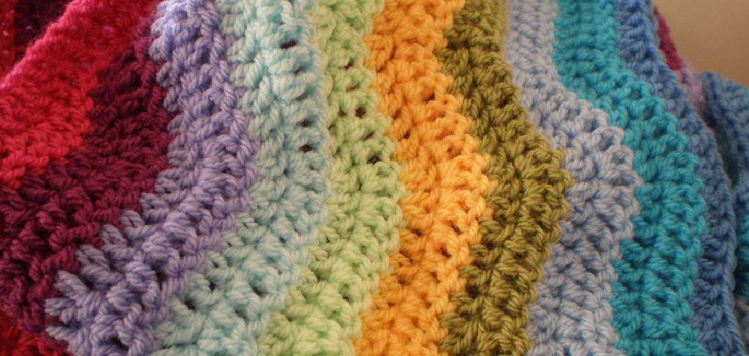 How to Crochet a Rainbow Blanket