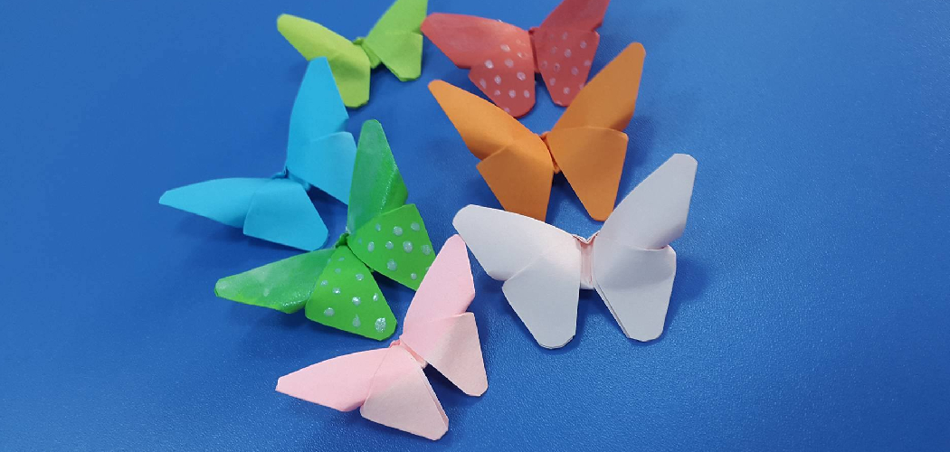 how to make butterfly with paper