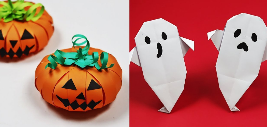 how to make halloween decorations out of paper