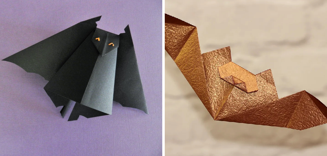 How to Make Origami Bats