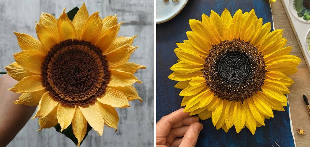 How to Make Sunflower with Paper