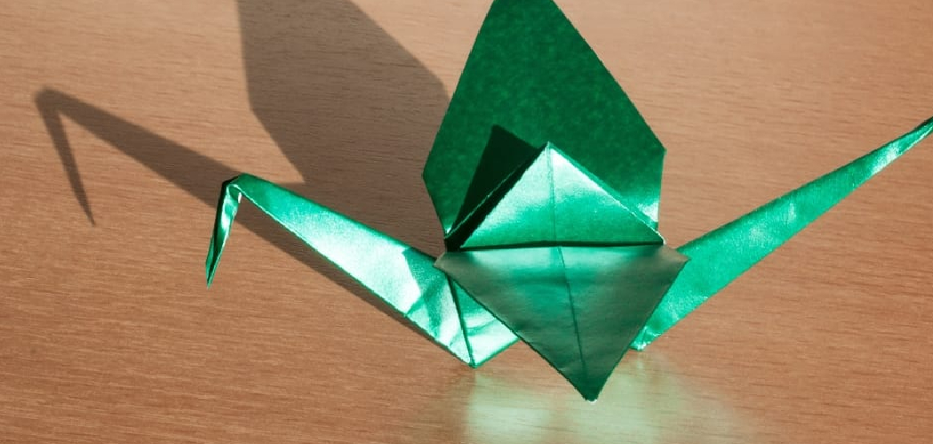 How to Make a Origami Crane