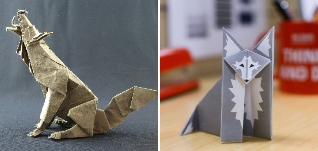How to Make an Origami Wolf