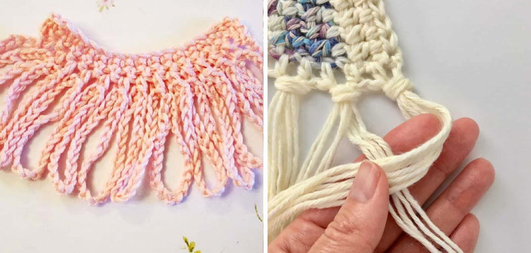 How to Crochet Fringe Edge
