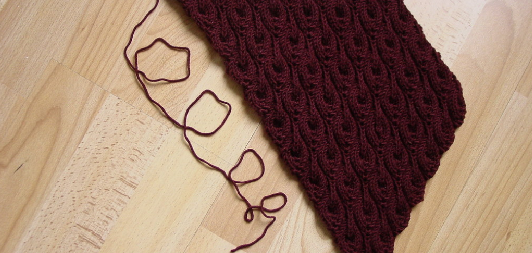 How to Crochet Triangle Scarf