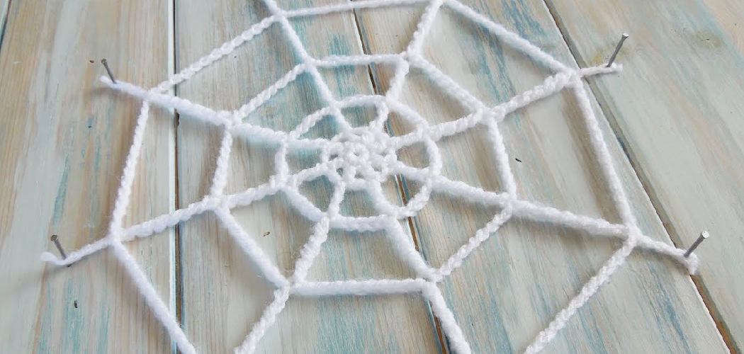 How to Crochet a Spider Web
