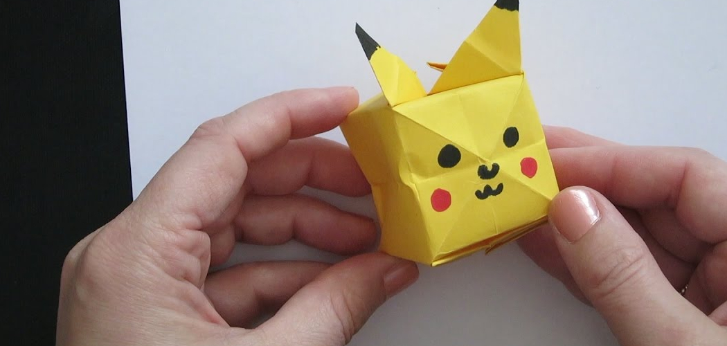 How to Make Origami Pikachu