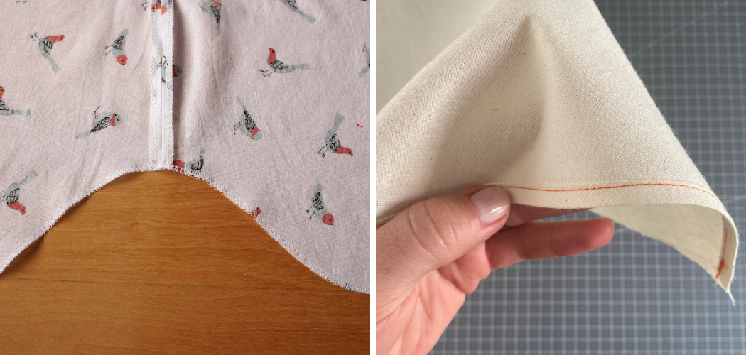 How to Sew a Curved Hem